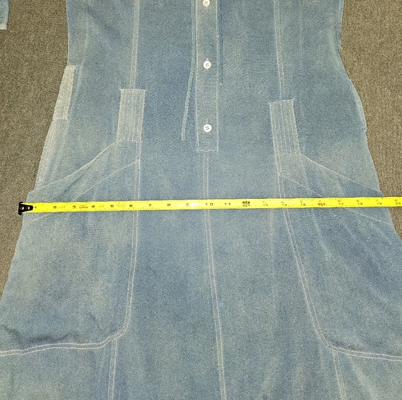 Distressed Button Up Dress - Picture 9 of 15